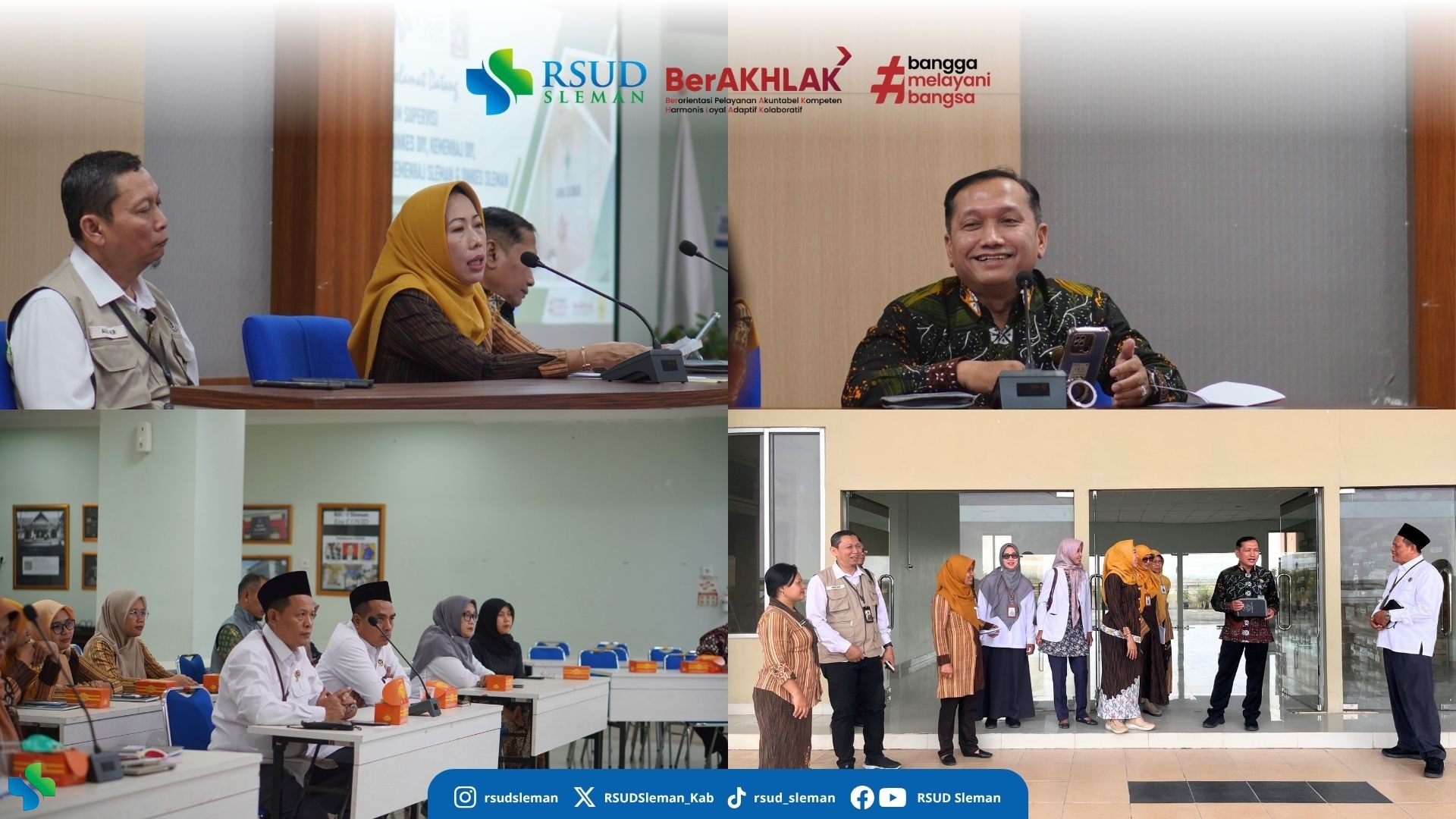 Pastikan Kesiapan Layanan Kesehatan Haji 2027,  RSUD Sleman Terima Supervisi Dinkes DIY